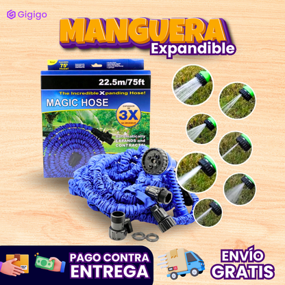 Manguera Expandible para Jardines y Hogares